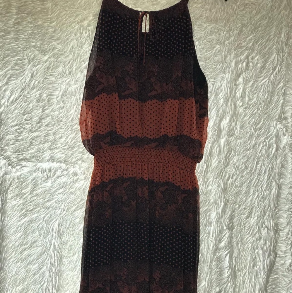 Polka Dot Maxi Dress